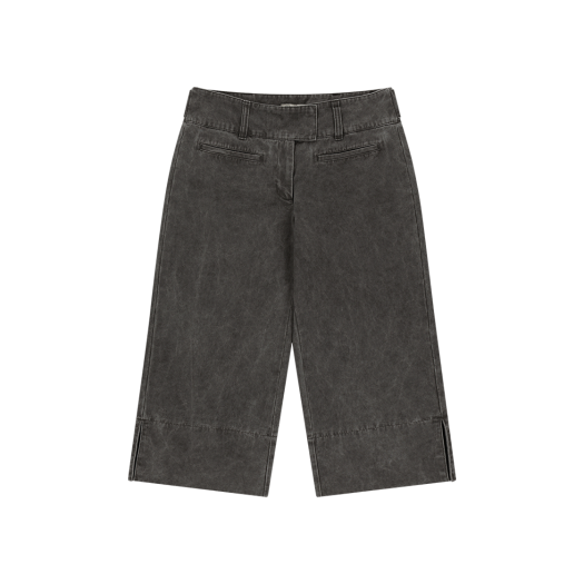 【COYSEIO】 DOUBLE CAPRI PANTS 2色 Coyseio Double Capri Pants - Black | 하이츠스토어