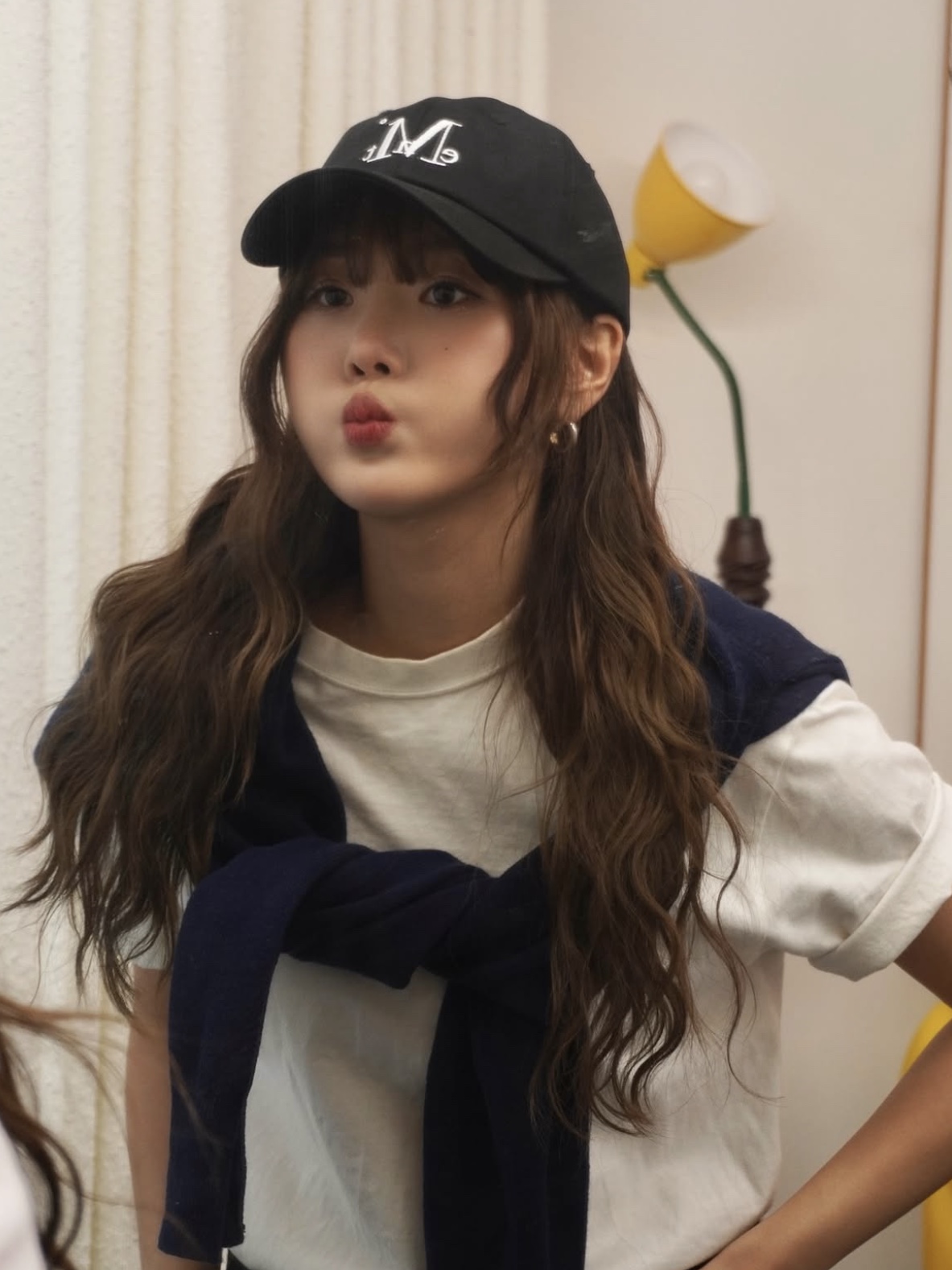 MUCENT Signature Ballcap Black, MUCENT Signature Ballcap Olive Green 착용 스타일 - 4