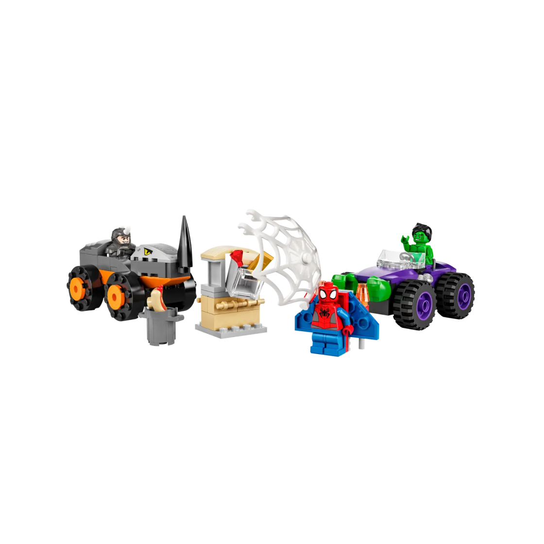 레고 마블 헐크 대 라이노 트럭 대결(Lego Marvel Hulk vs. Rhino Truck Showdown) - 1