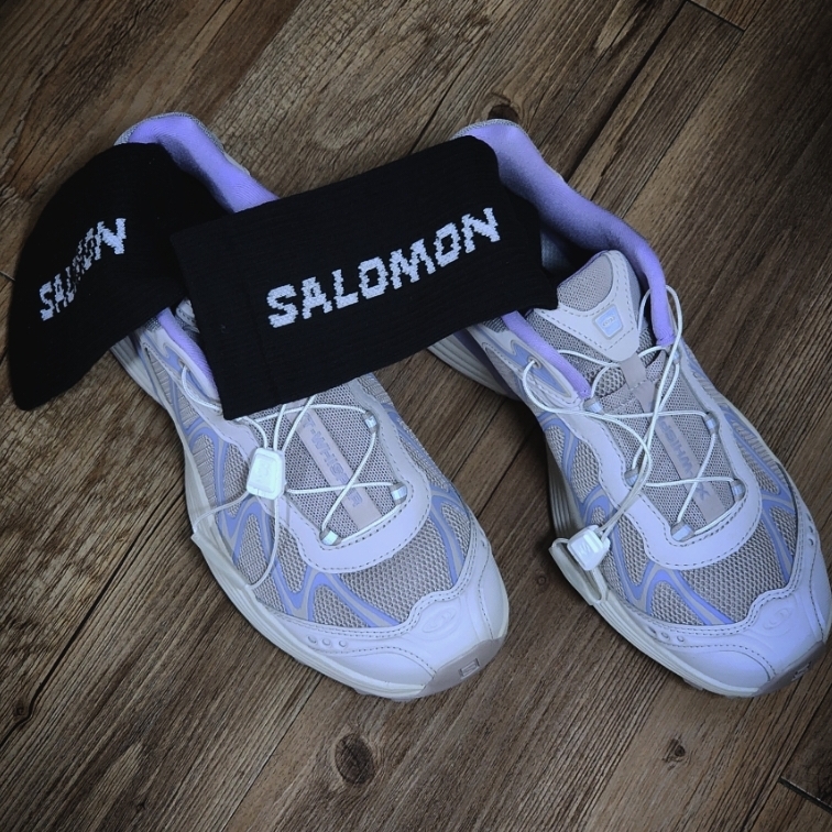 Salomon XT-Whisper Ashes of Roses Gull 착용 스타일 - 1