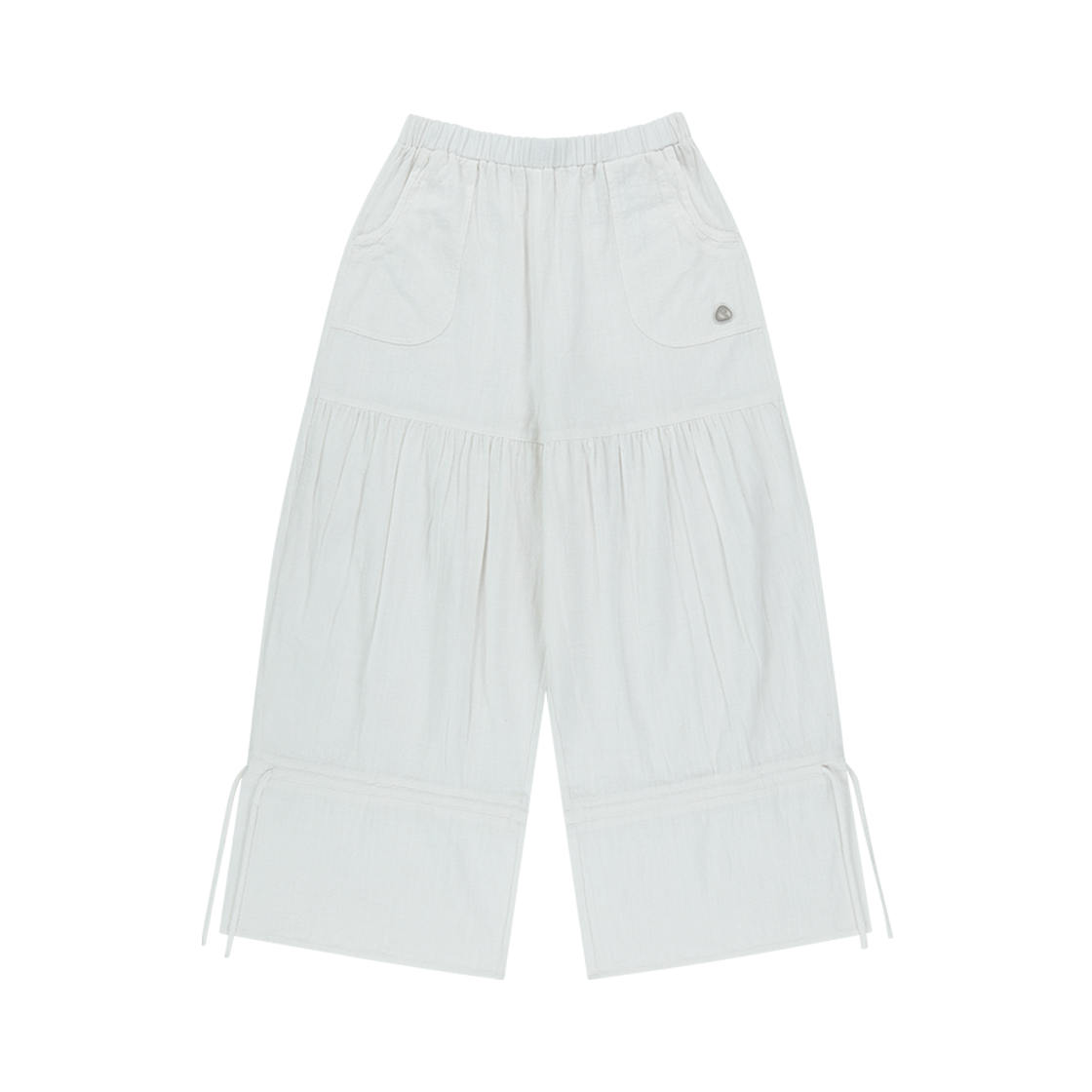パンツ COYSEIO : 25SS / SHIRRING ROUGH PANTS (3COLORS) SHIRRING ROUGH PANTS STRIPE - coyseio