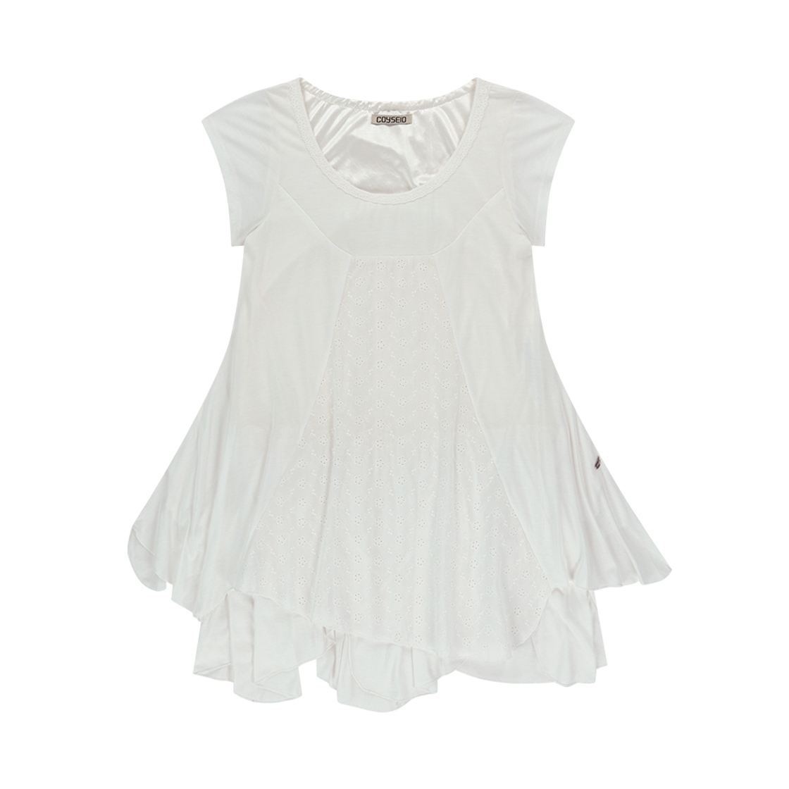 【COYSEIO】25ss FLOWER ONE PIECE FLOWER ONE PIECE WHITE - coyseio