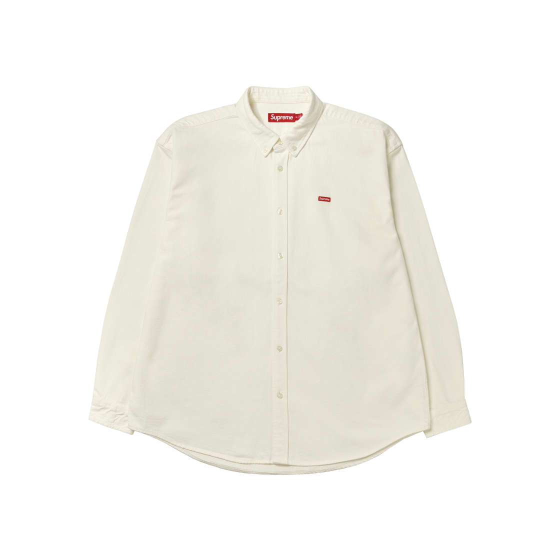 ★25SS WEEK1★Supreme Small Box Denim Shirt Supreme Small Box Denim Shirt White Men's - SS25 - US