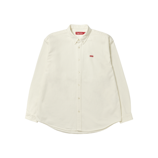 슈프림 스몰 박스 셔츠 화이트 데님 - 24FW | Supreme | KREAM 슈프림 스몰 박스 셔츠 화이트 데님 - 24FW | Supreme | KREAM