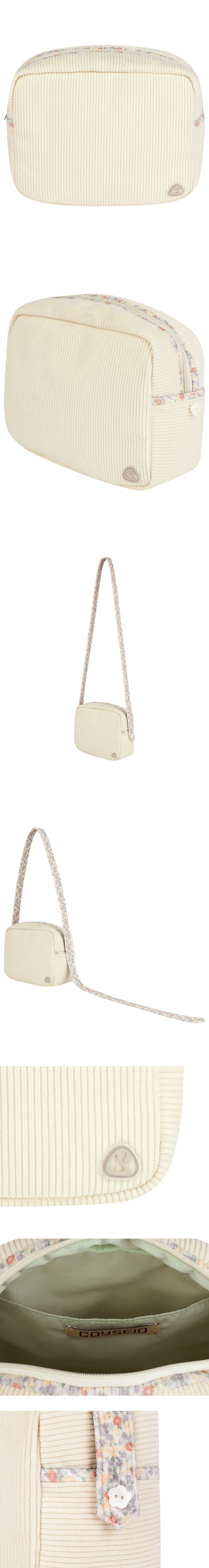 【COYSEIO】 COY MULTI POUCH BAG (2Colors) COY MULTI POUCH BAG GREY - coyseio
