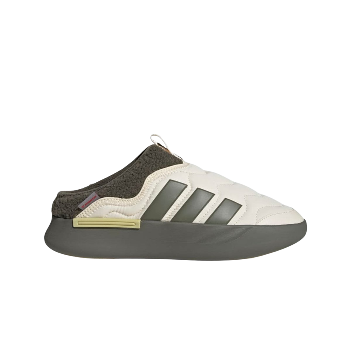 Adidas Adipuff Mule Wonder White Olive Strata