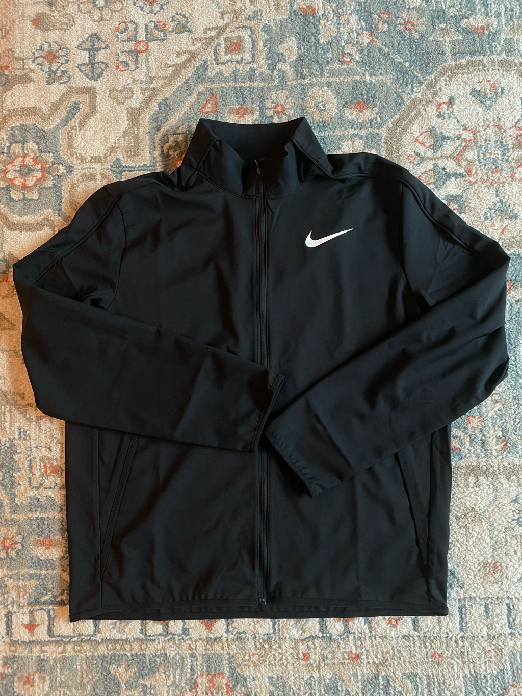 Nike Dri-Fit Woven Training Jacket Black - Asia 착용 스타일 - 1