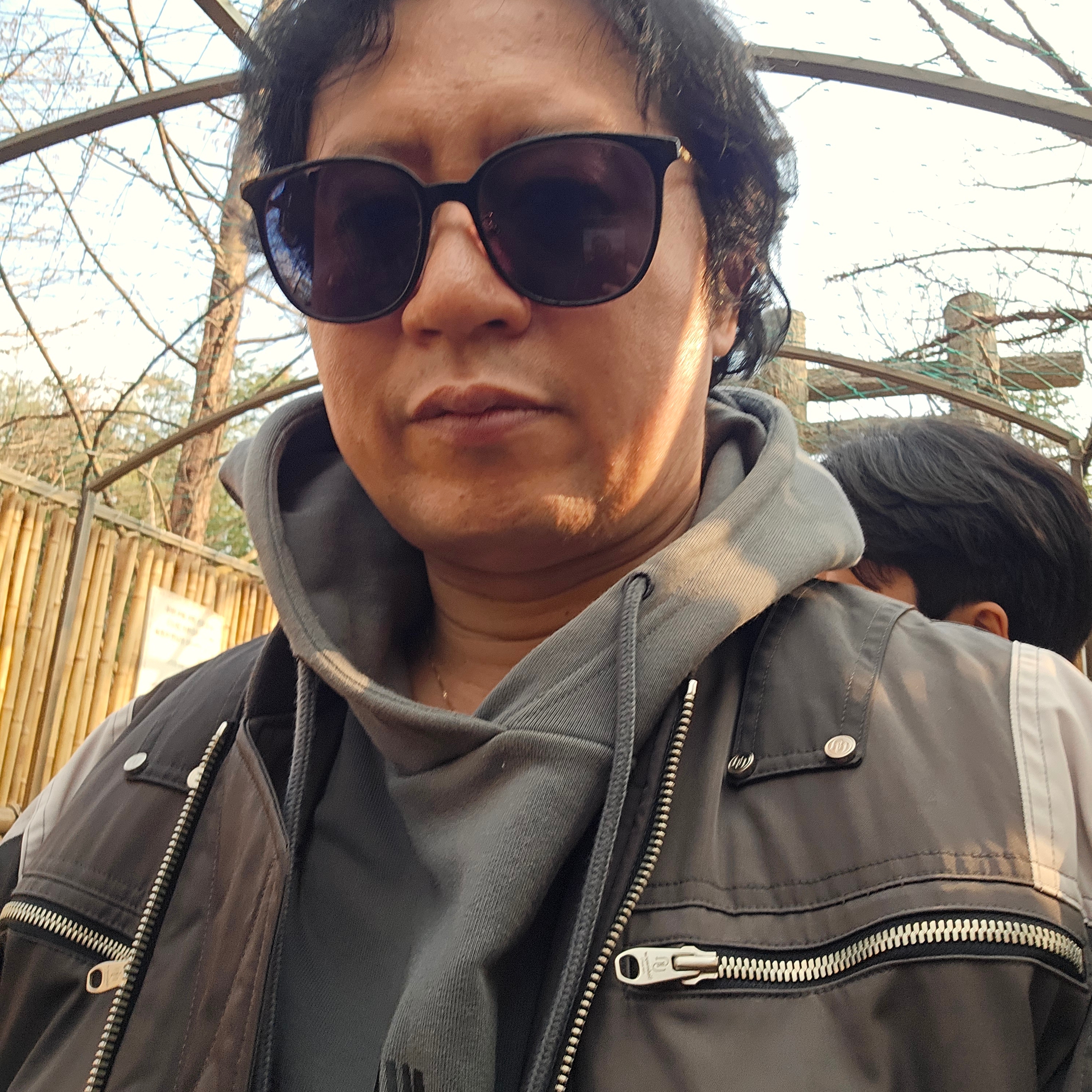 Undermycar Wani Kame Multi Block Pocket Turtle Bomber Driftwood - 22FW, Nike NSW Hoodie BRS Iron Grey 착용 스타일 - 1