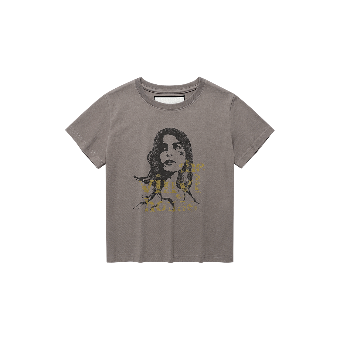 더바이닐하우스 빈티지 여성 티셔츠 모카(Thevinylhouse Vintage Woman Tee Mocha) - 3