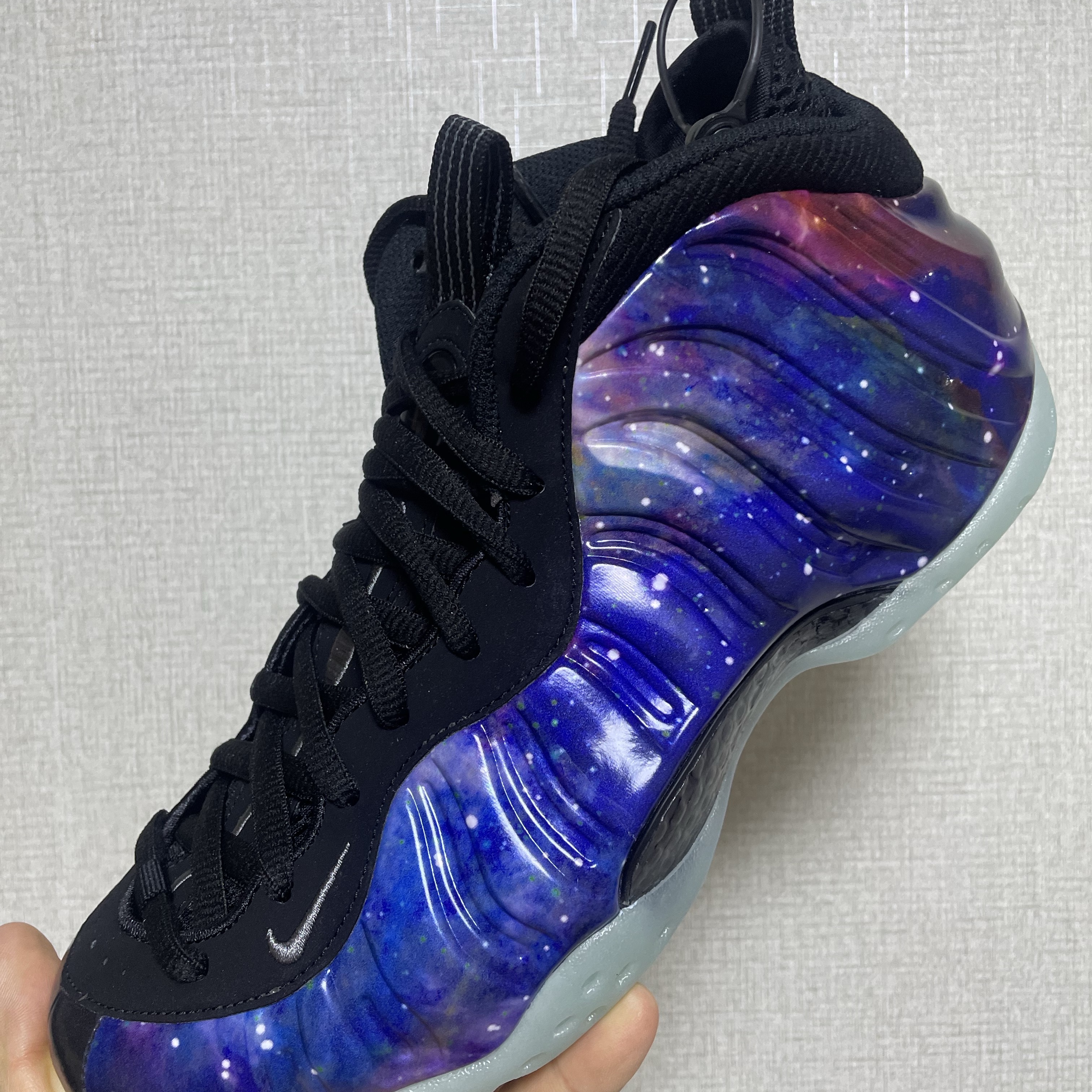 Nike Air Foamposite One Galaxy 착용 스타일 - 1