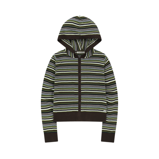 SU2501HZ01-st COYSEIO Soft Knit Zip-Up Stripe
