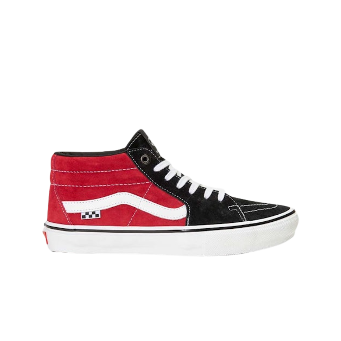 VN0A5FCG458 Vans Skate Grosso Mid Black Red