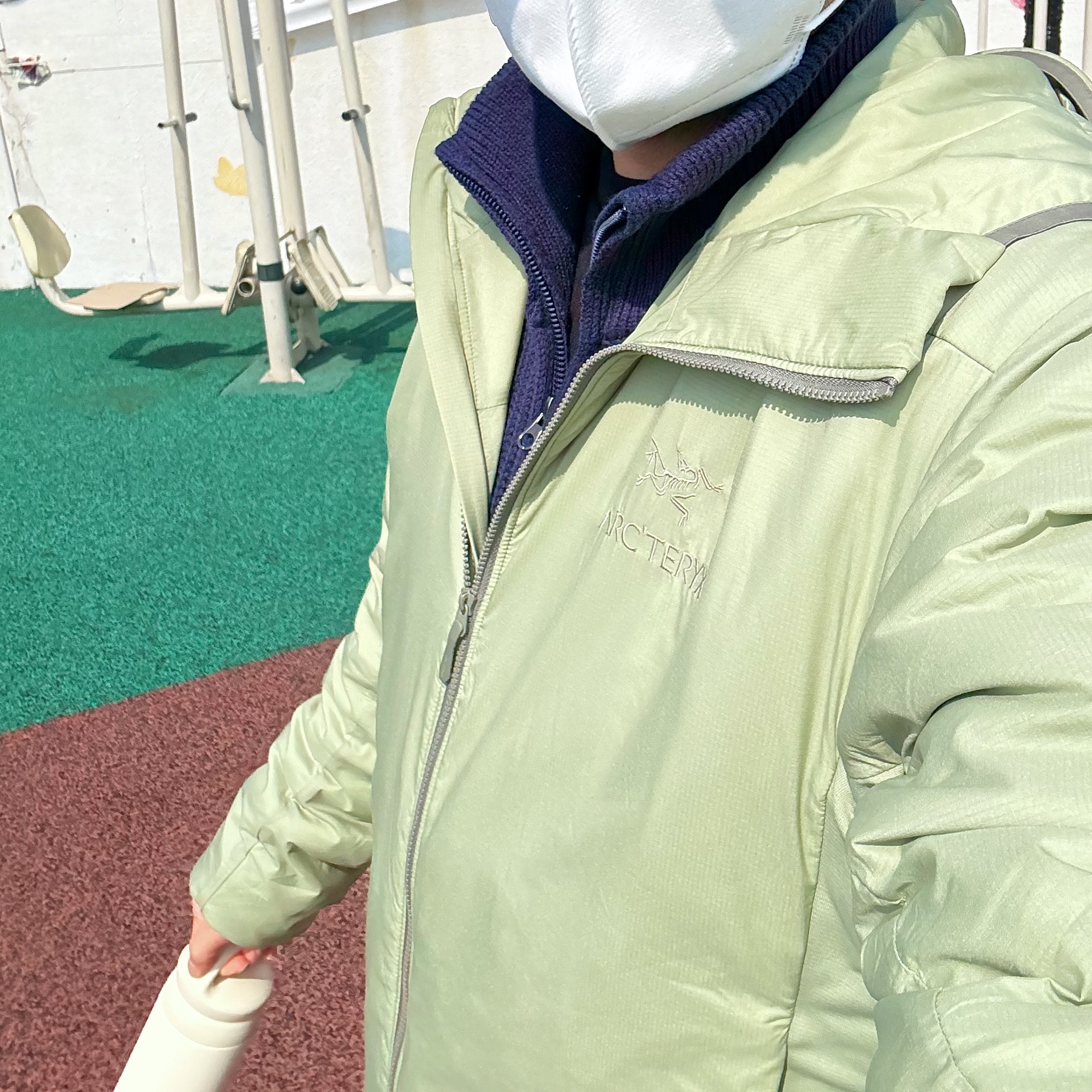 Arc'teryx Atom Hoody Chloris 착용 스타일