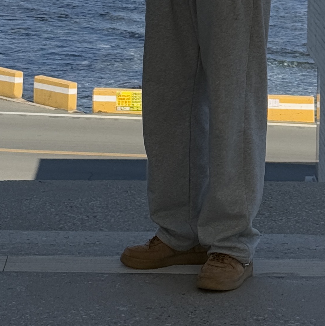 Nike Air Force 1 '07 WB Flax 착용 스타일