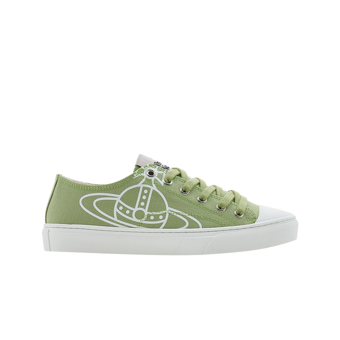 75020005M-W0004-M404 Vivienne Westwood Plimsoll Low Top 2.0 Trainer Sage Green