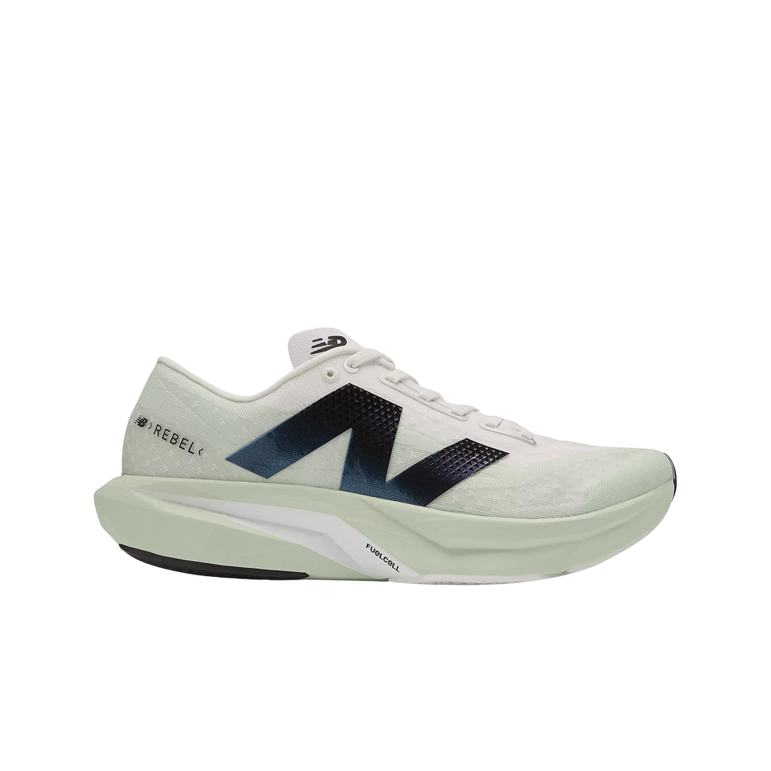 뉴발란스 퓨어셀 레벨 v4 클레이 애쉬 화이트 - 2E 와이드(New Balance FuelCell Rebel v4 Clay Ash White - 2E Wide)