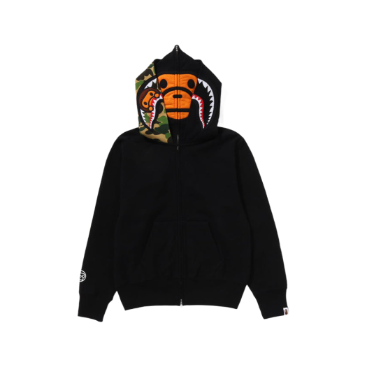 베이프 ABC 카모 크리스탈 스톤 샤크 풀 집 후드 그린 | BAPE 베이프 ABC 카모 크리스탈 스톤 샤크 풀 집 후드 그린 | BAPE