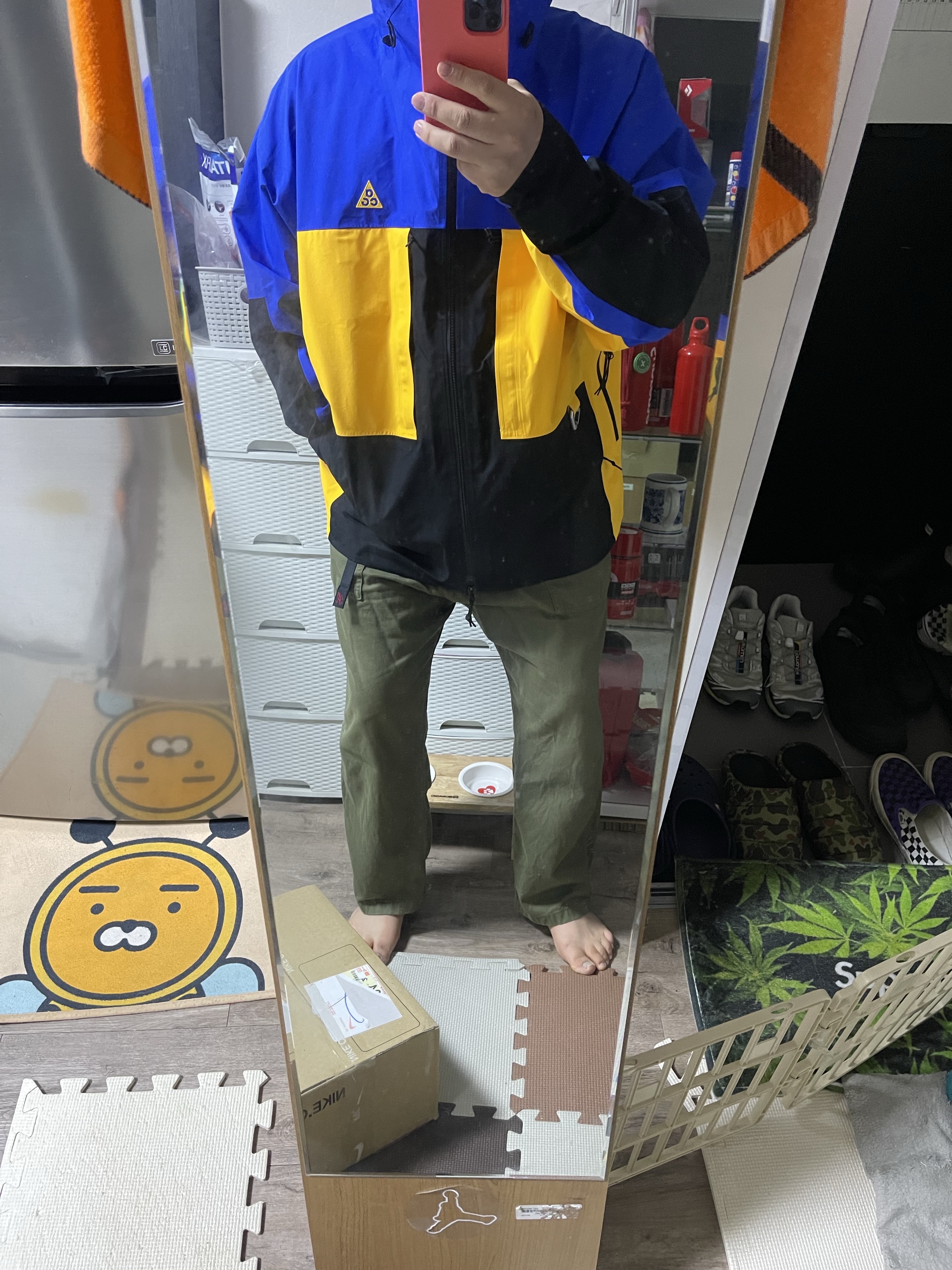 Nike ACG Gore-Tex Misery Ridge Jacket Hyper Royal - US/EU 착용 스타일