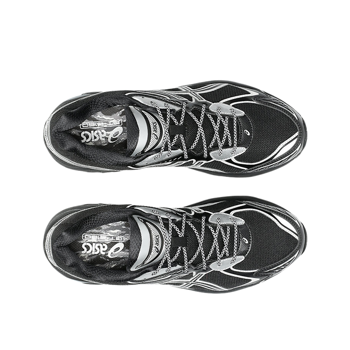 아식스 x 아트모스 GT-2160 블랙 퓨어 실버 - D 스탠다드(Asics x Atmos GT-2160 Black Pure Silver - D Standard) - 2