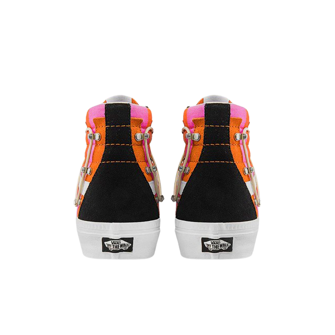 반스 스케이트 하이 에코 DX 애너하임 팩토리 퓨전 블랙 오렌지(Vans Sk8-Hi Echo DX Anaheim Factory Fusion Black Orange) - 3