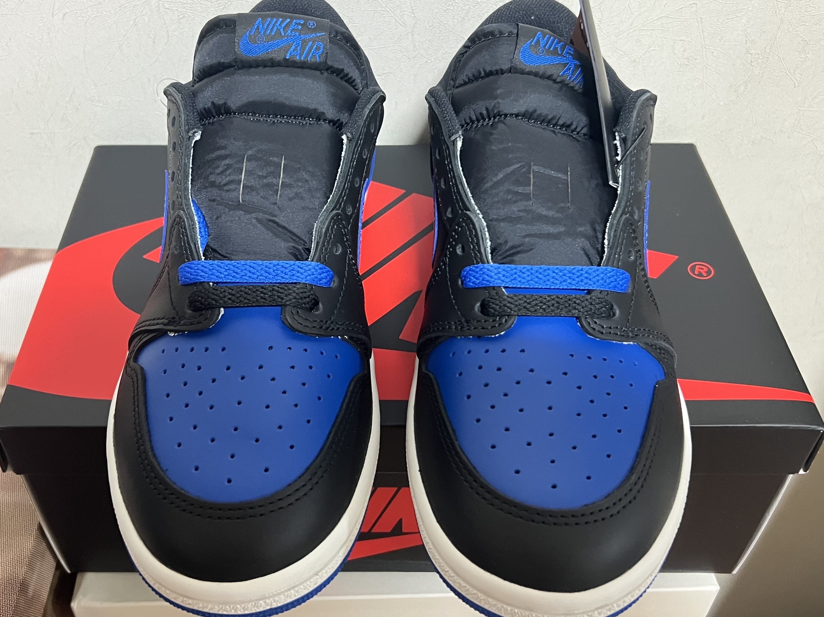 Jordan 1 Low 85 Royal 착용 스타일 - 1