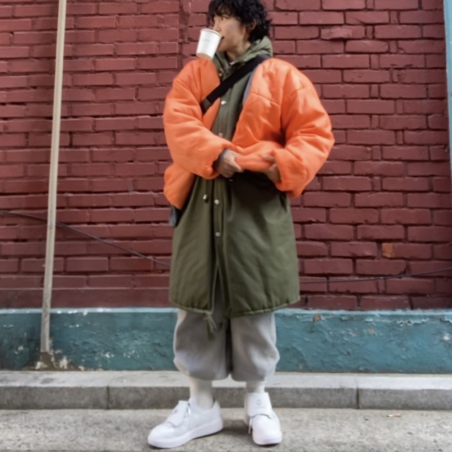 Nike x Peaceminusone Kwondo1 White 착용 스타일