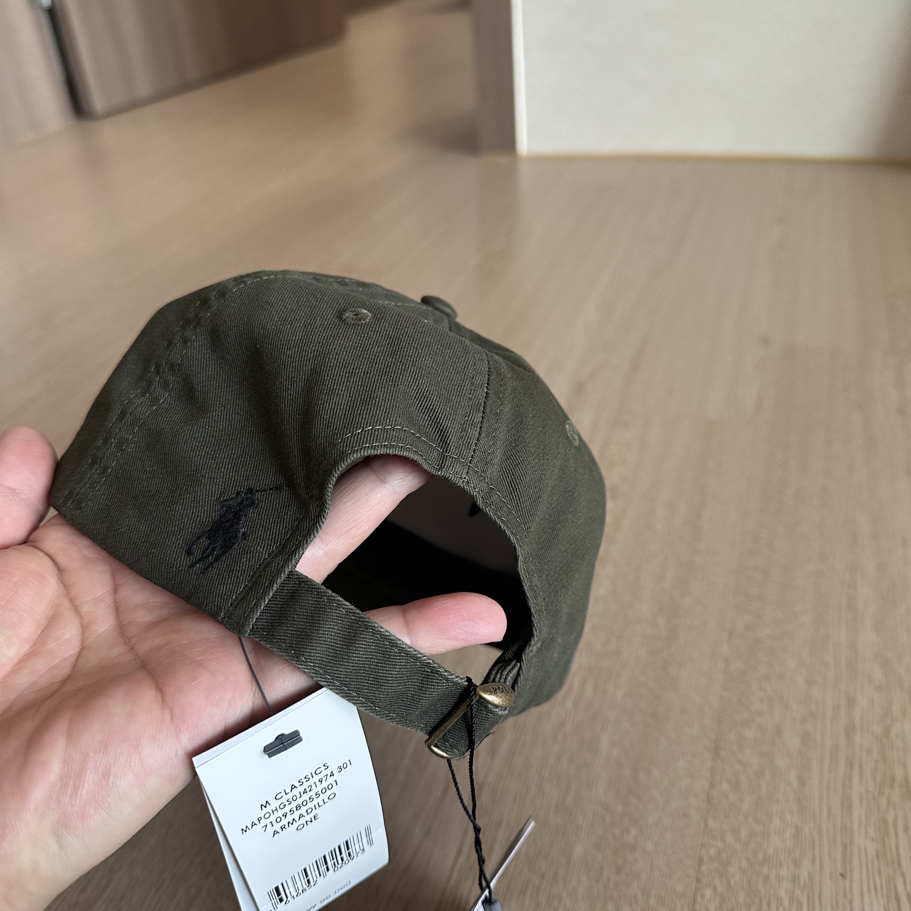 [20% 적립] Polo Ralph Lauren Cotton Twill Ball Cap Armadillo - 25SS 착용 스타일 - 2