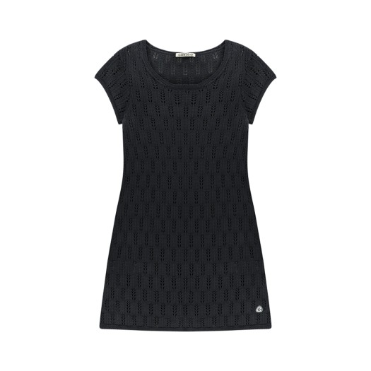 SU2501OP03-c COYSEIO Scasi Knit Onepiece Charcoal