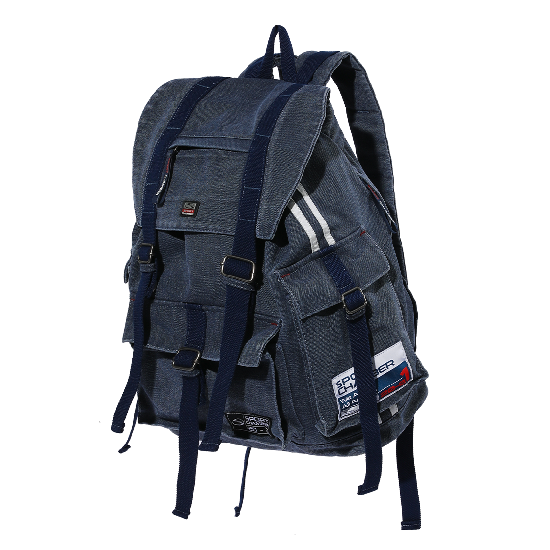 스포츠챔버 SC 스포티 럭색 네이비(SPORT CHAMBER SC Sporty Rucksack Navy) - 2
