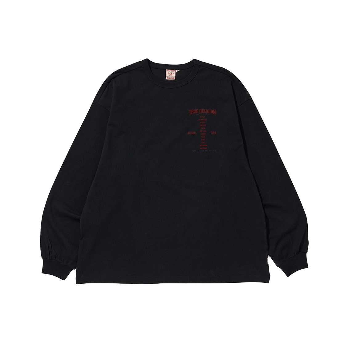 트루릴리젼 월드 투어 롱 슬리브 블랙(True Religion World Tour Long Sleeve Black) - 2