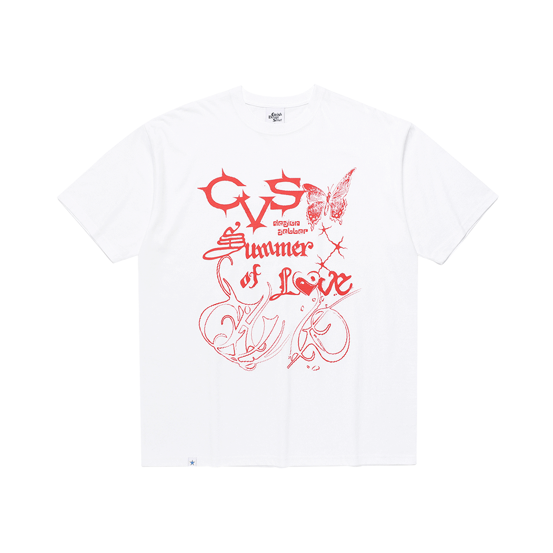 CAVISH ♥ SOL SS TEE/追跡付 카비시 쏠 숏슬리브 티셔츠 화이트 | CAVISH | KREAM