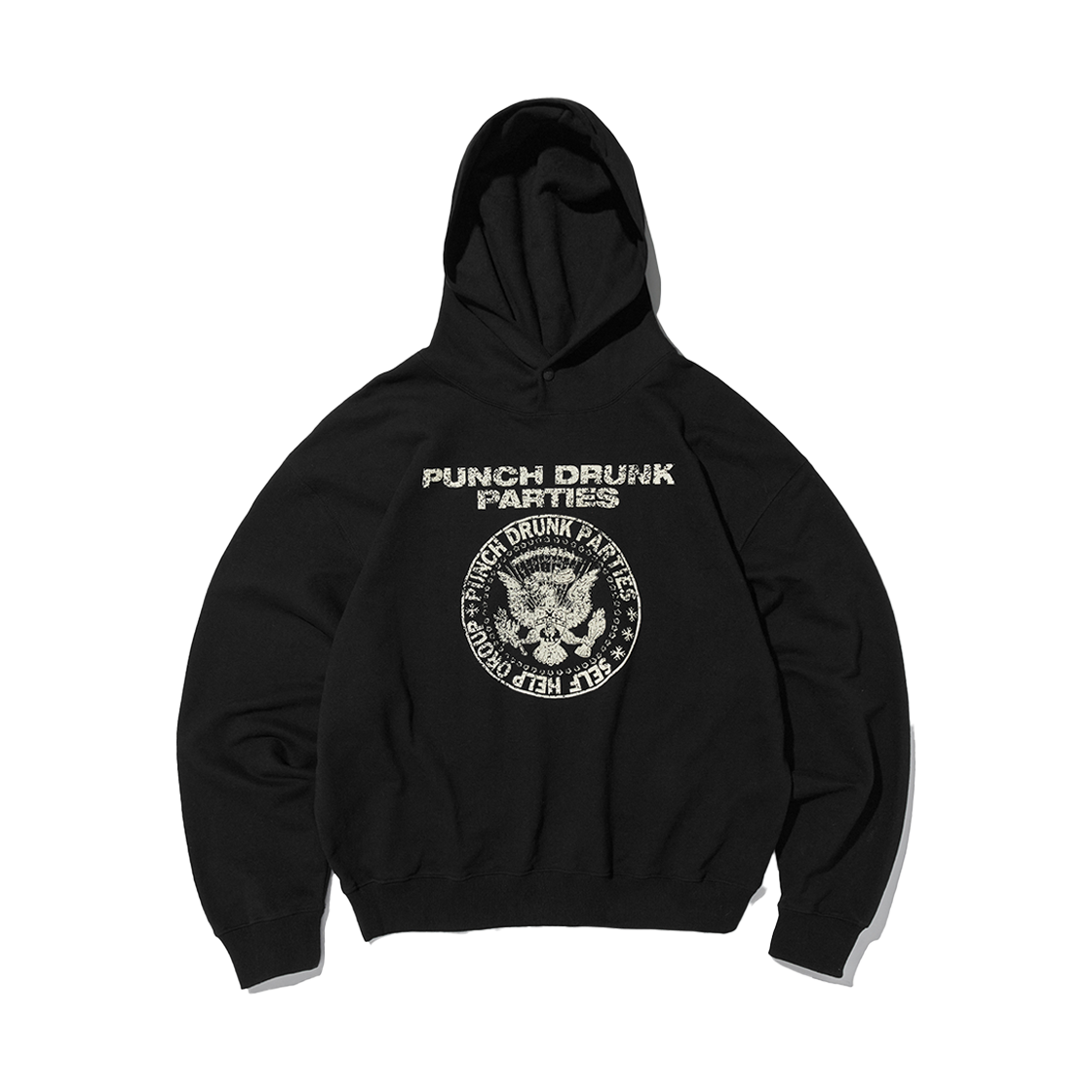 [Punch Drunk Parties]Logo Longsleeve Black★韓国大人気 Shop - PUNCH DRUNK PARTIES
