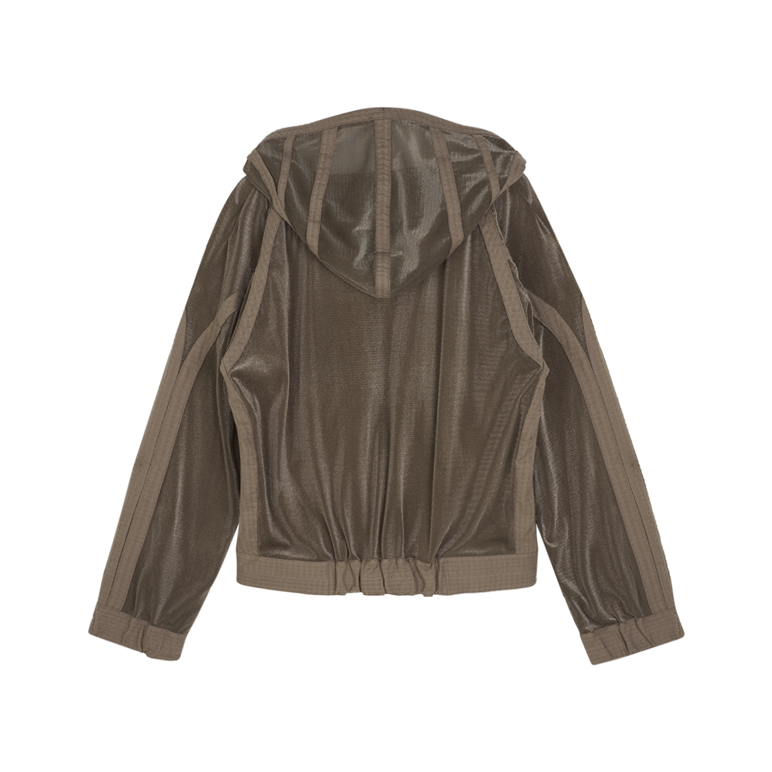 KM5BTSHJY03BR [KREAM 단독] Jian Ye Mesh Hoodie Brown - 25SS - #2