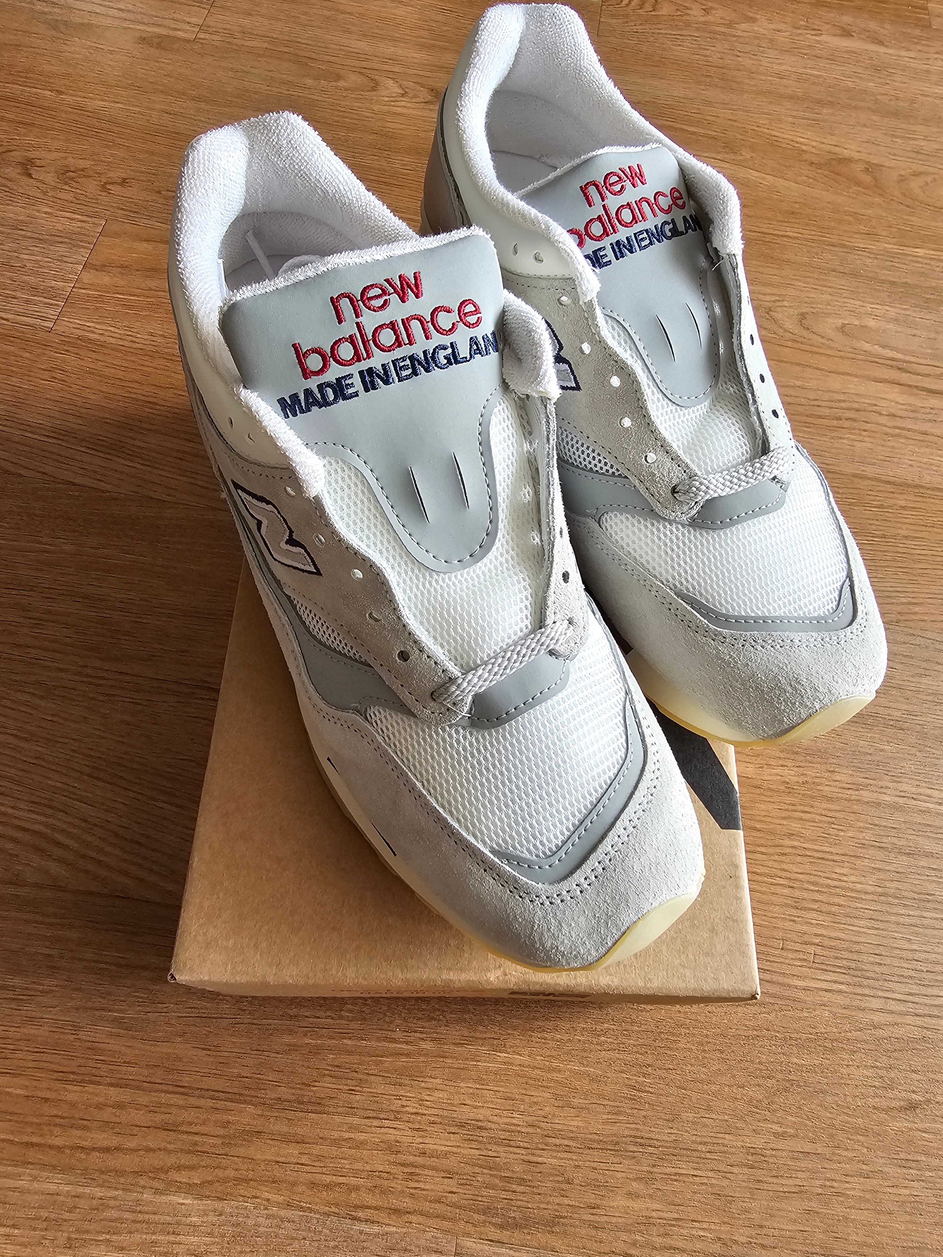 New Balance 1500 Made in UK Off White Blanc De Blanc 착용 스타일 - 2