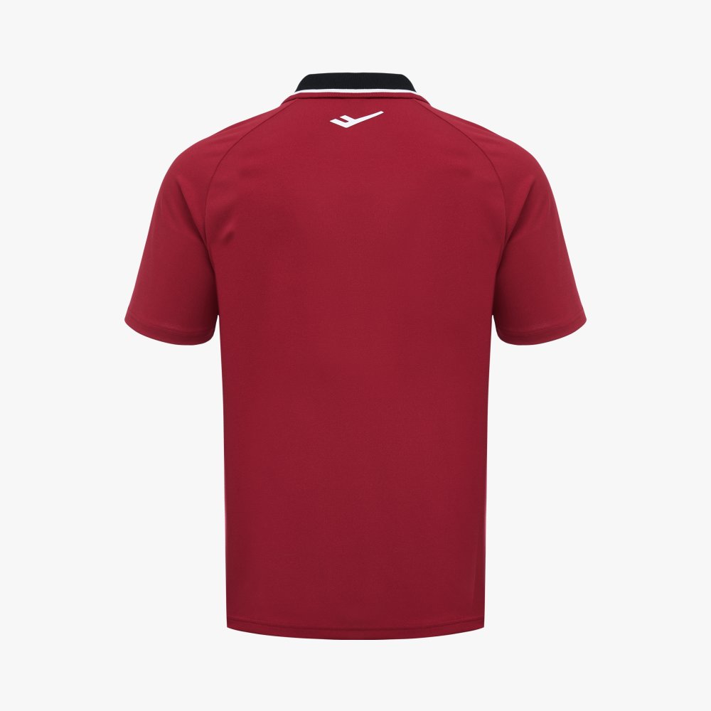 프로-스펙스 x FC서울 2025 스포티 V넥 폴로티셔츠 레드(PRO-SPECS X FC SEOUL V-Neck T Shirt Red) - 3