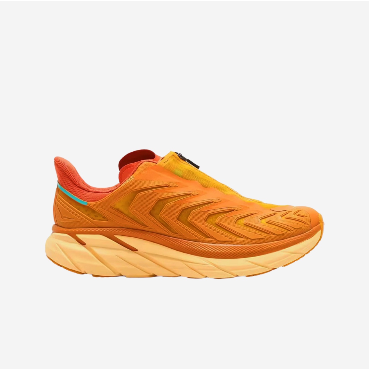 Hoka Project Clifton Desert Sun Burnt Ochre 착용 스타일