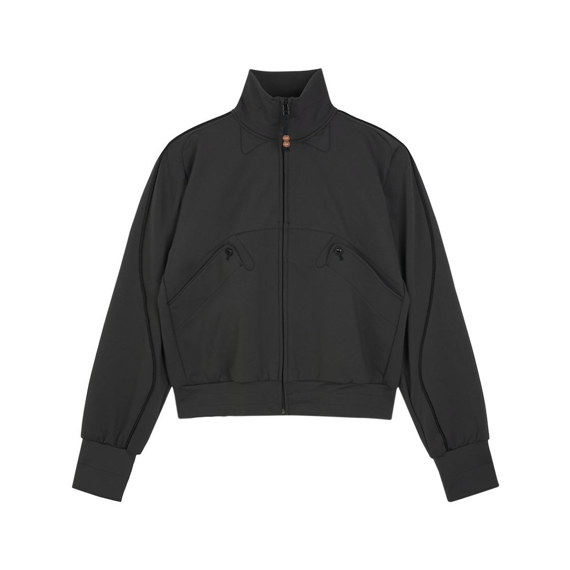 [KREAM 단독] 지안 예 가우지 자켓 차콜 - 25SS([KREAM 단독] Jian Ye Gouge Jacket Charcoal - 25SS)