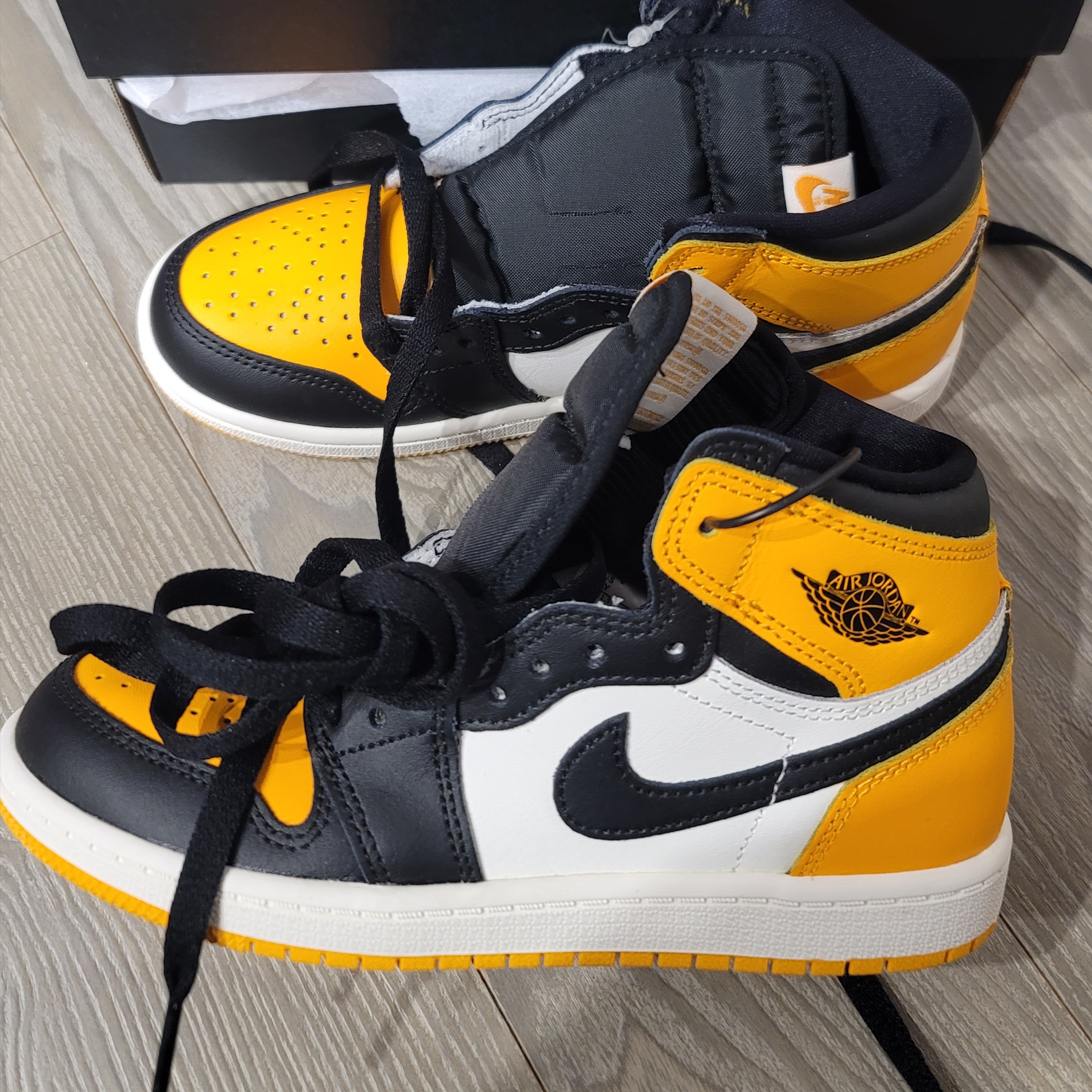 (PS) Jordan 1 Retro High OG Taxi 착용 스타일 - 2