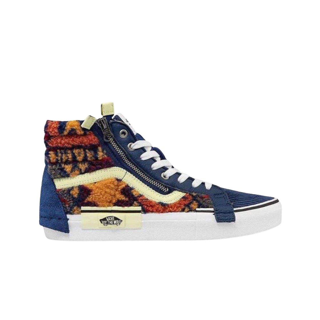 반스 스케이트 하이 리이슈 캡 네이비 피오니 Vans KREAM