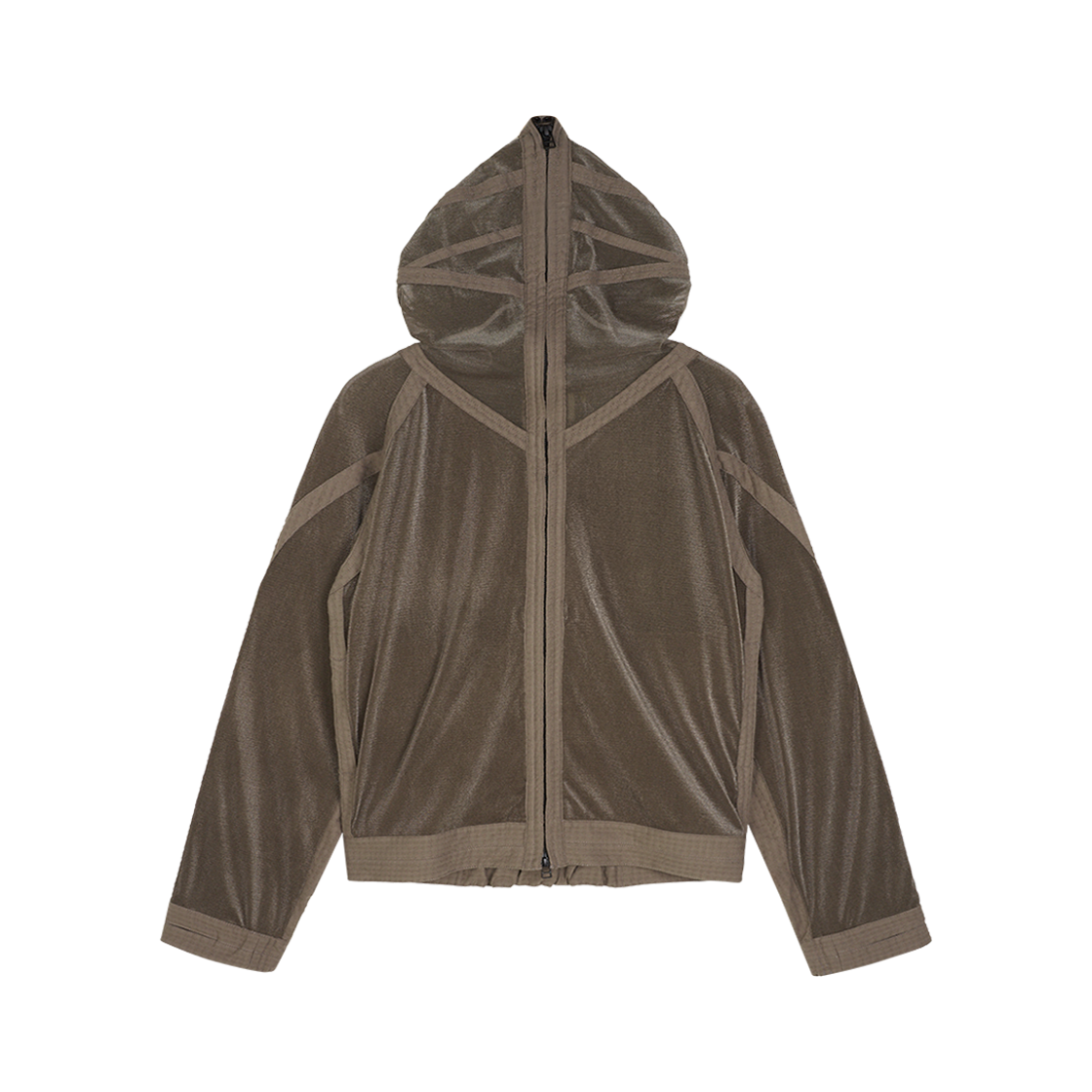 KM5BTSHJY03BR [KREAM 단독] Jian Ye Mesh Hoodie Brown - 25SS - #3