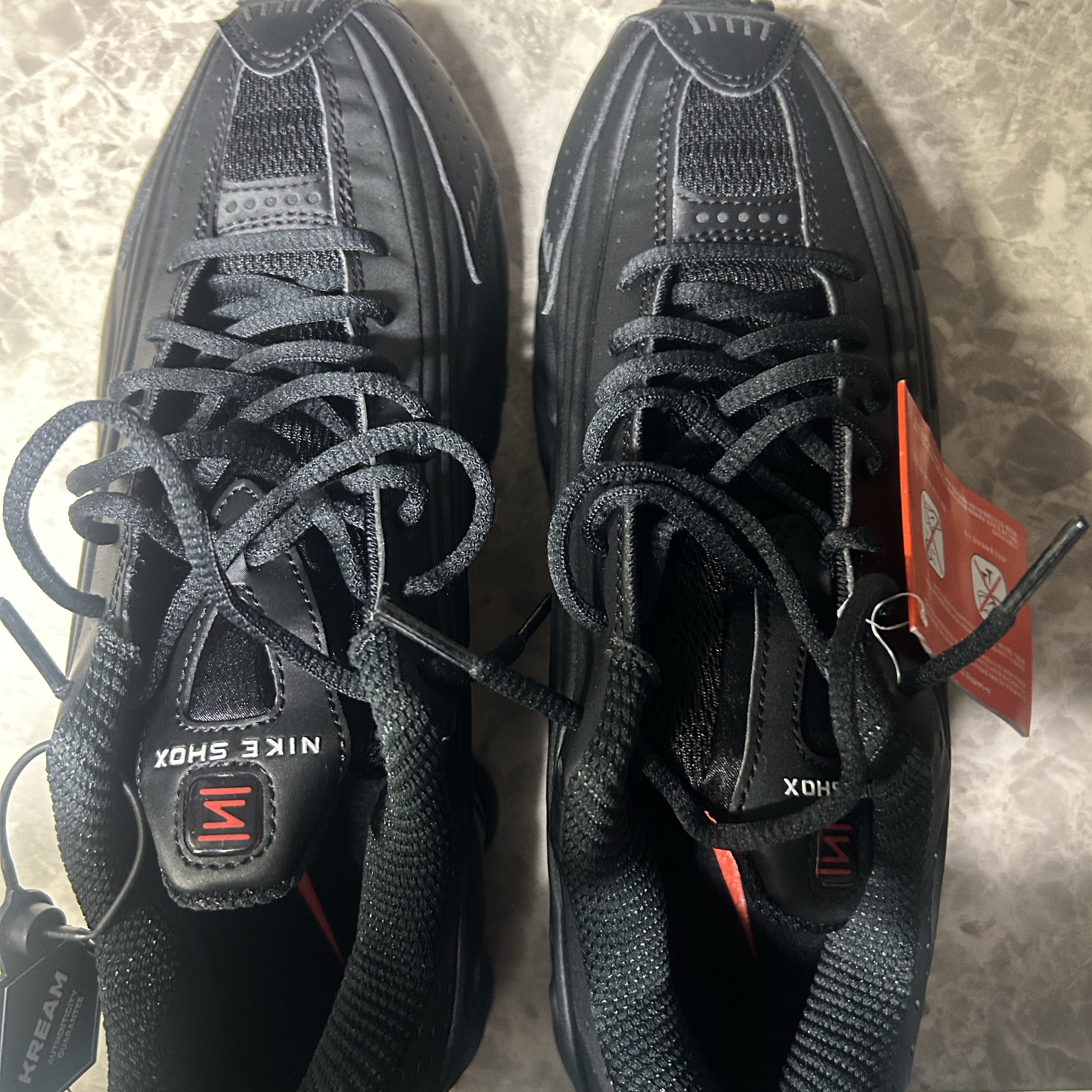 (W) Nike Shox R4 Black 착용 스타일