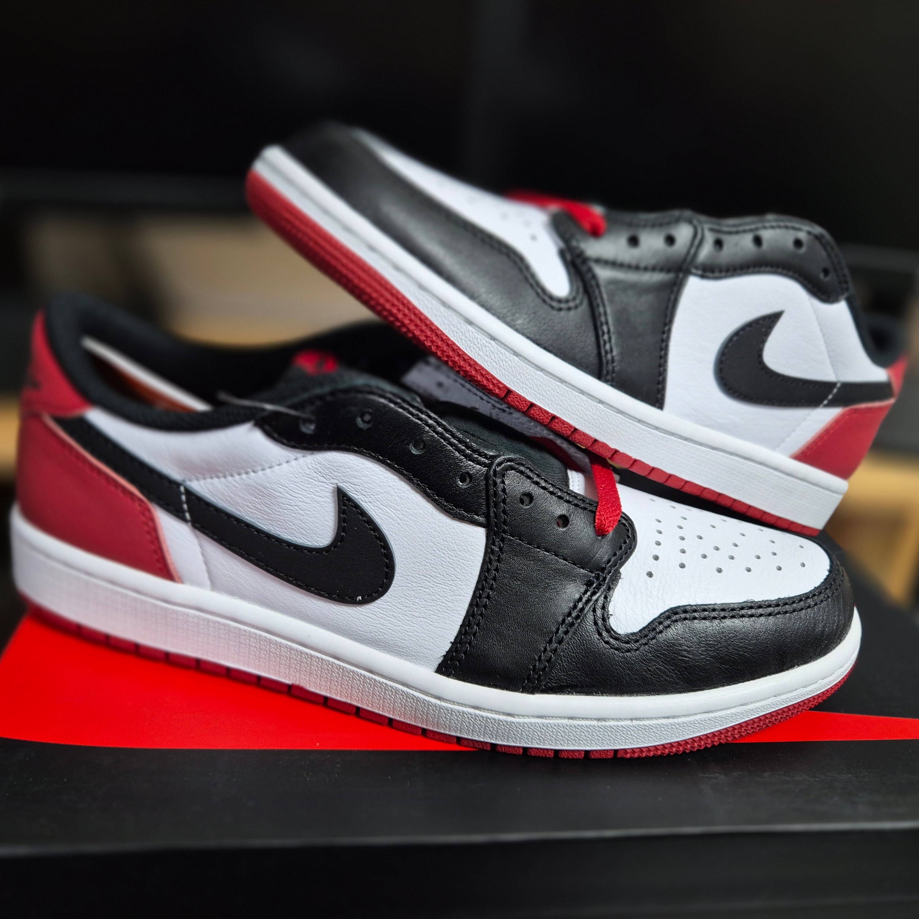 Jordan 1 Retro Low OG Black Toe 착용 스타일
