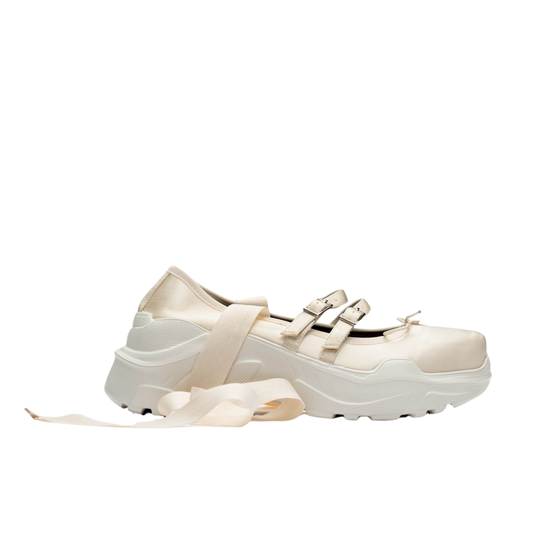 - (W) Akikoaoki Giselle Satin Ivory White