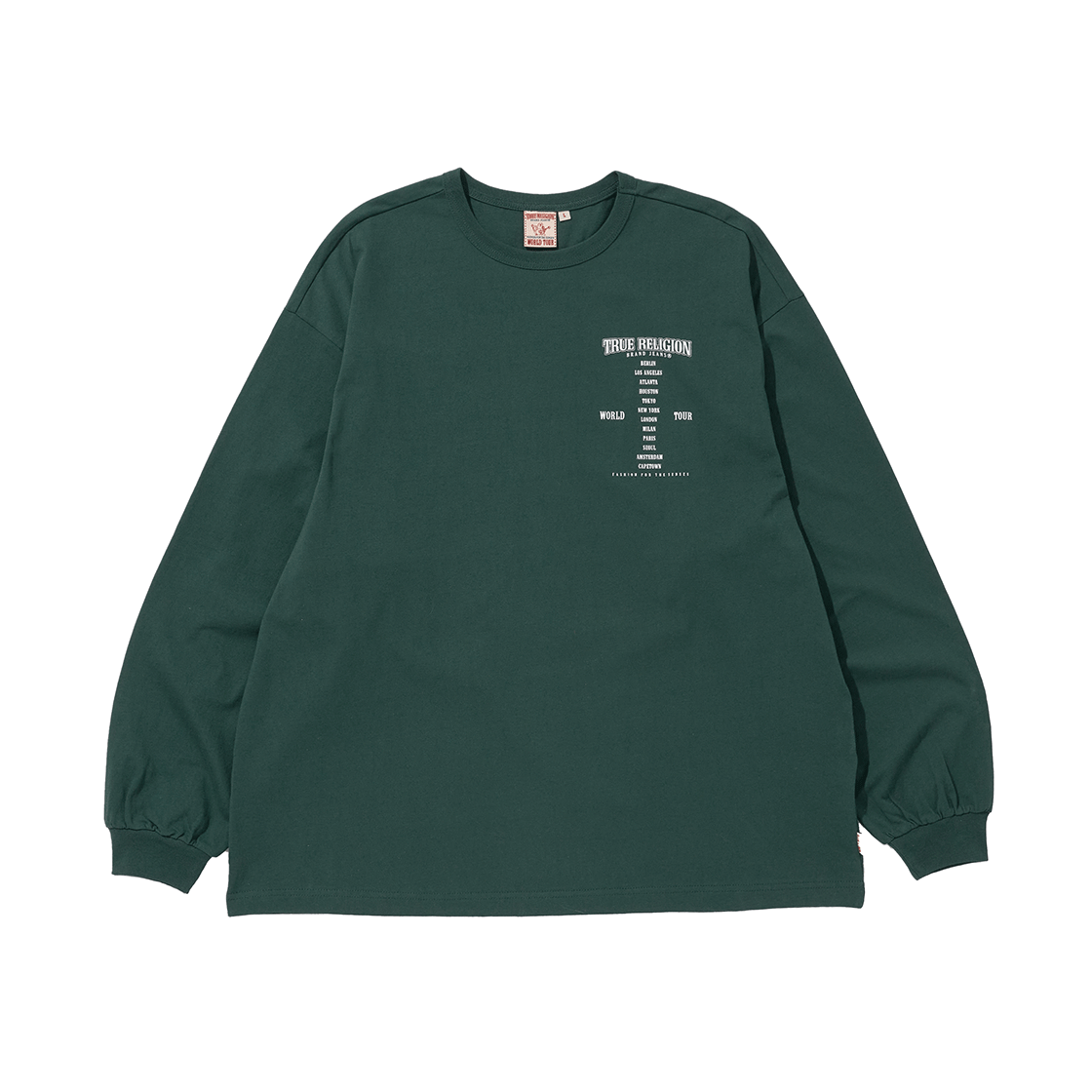 트루릴리젼 월드 투어 롱 슬리브 그린(True Religion World Tour Long Sleeve Green) - 2