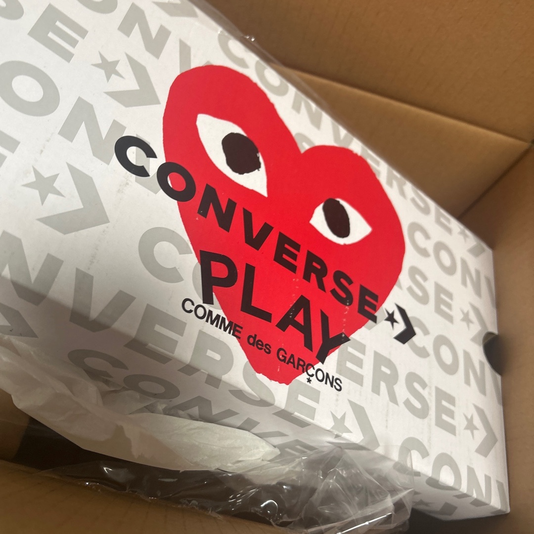 Converse x Play Comme des Garcons Chuck 70 Ox White 착용 스타일