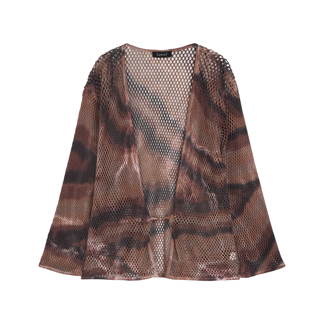 람로프 아미 아트 가디건 브라운 - 25SS(Lamrof Ami Art Cardigan Brown - 25SS)