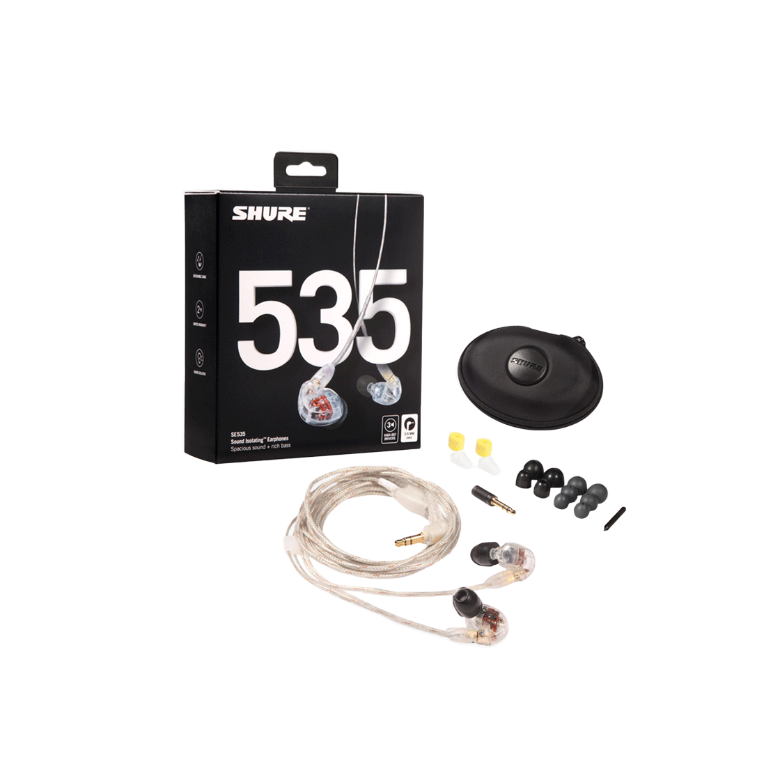 슈어 SE535 클리어 (삼아사운드 정식 발매 제품)(Shure SE535 Clear (SAMA SOUND Ver.)) - 2