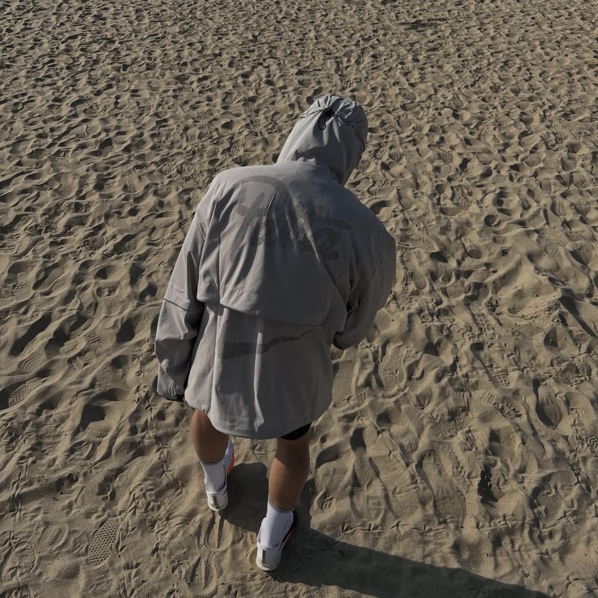 Nike x Patta Full-Zip Jacket Sanddrift - Asia, Nike ZoomX Streakfly 2 Proto Sail Total Orange 착용 스타일 - 2