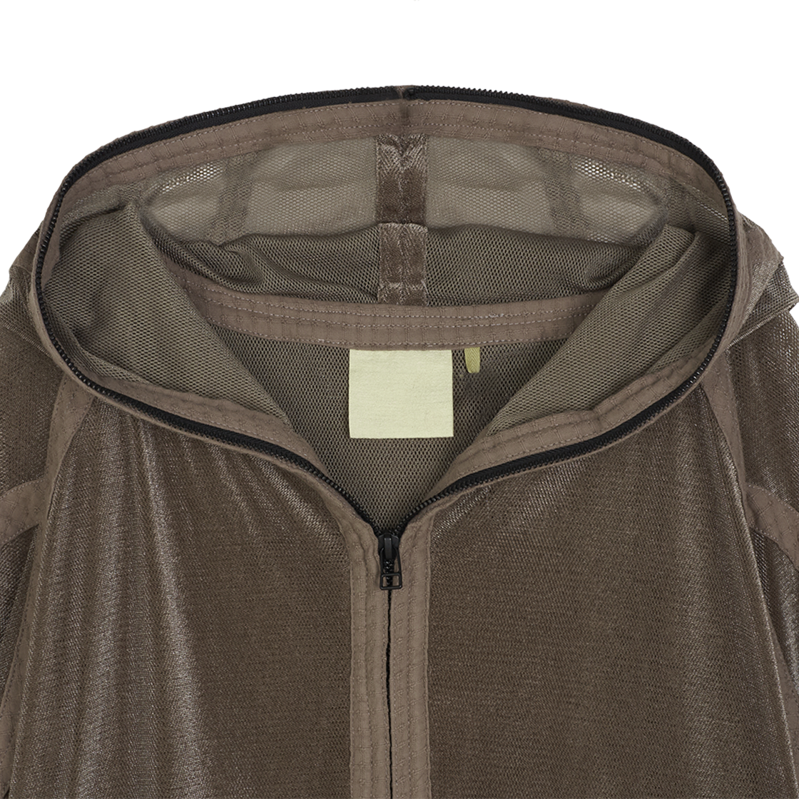 KM5BTSHJY03BR [KREAM 단독] Jian Ye Mesh Hoodie Brown - 25SS - #4