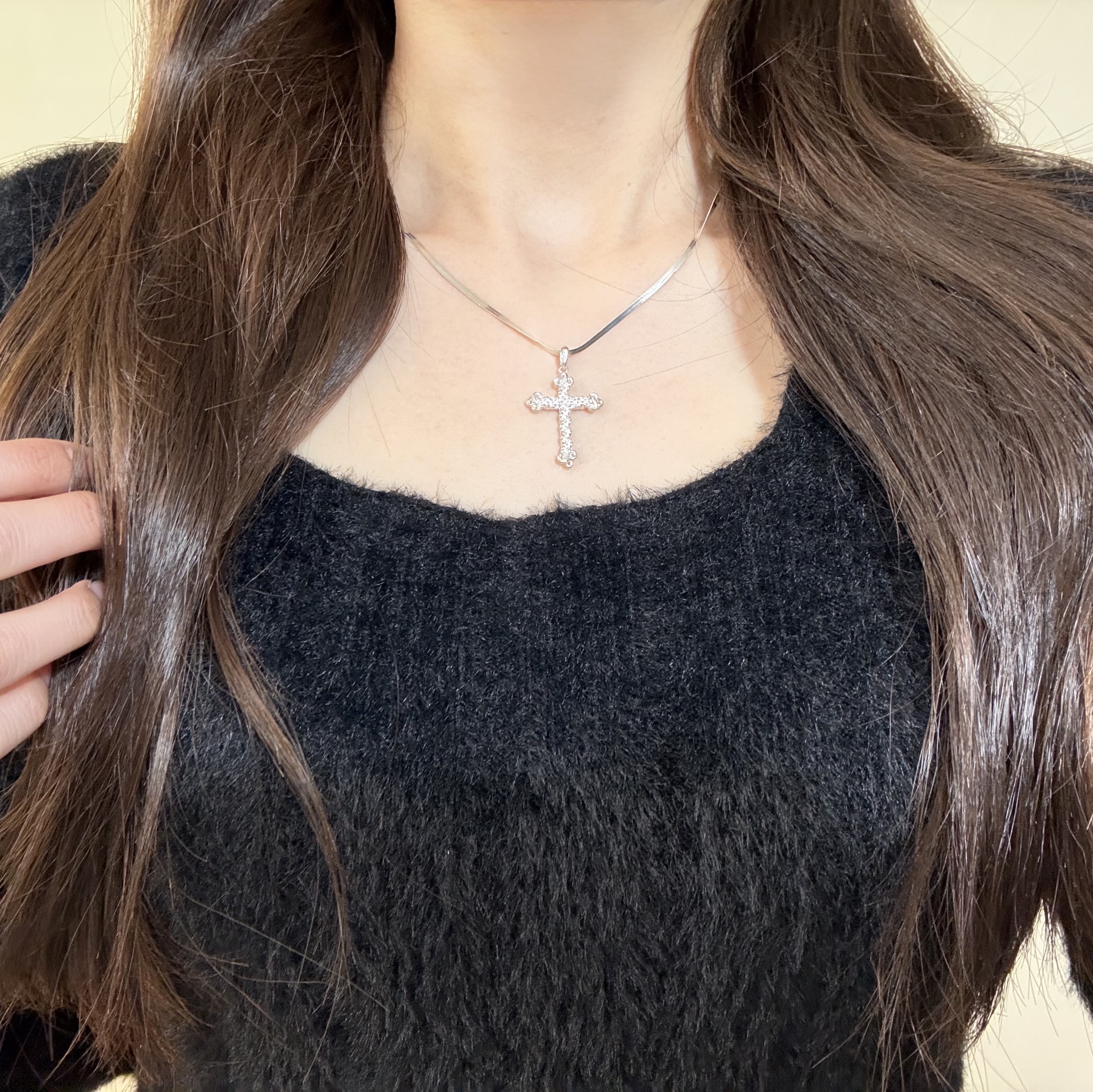 Sentiments No.541 Necklace 925 Silver 착용 스타일 - 1